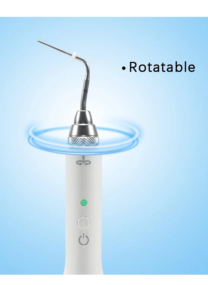 Dental Cordless Wireless Gutta Percha Obturation System Endo Heated Pen 2 Tips Wireless for Root Canal Filling Obturation Filling