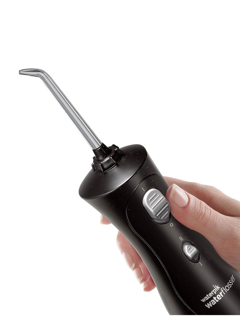 Rechargeable Portable Cordless Water Flosser Teeth Cleaner WP 462ME Black