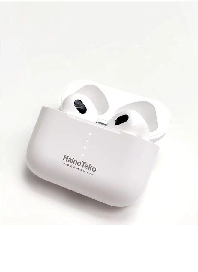 Haino Teko Air 24 True Wireless Bluetooth Earphones With Superior Sound Quality Super Clear Mic and Touch Controls Combatible With Android Mobiles and Tablets