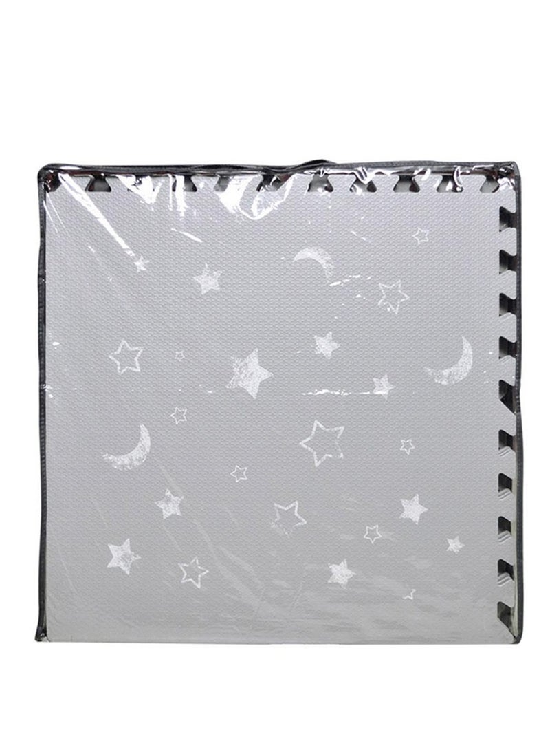 Bumble & Bird - Babysafe Play Mat - Star & Moon - 6pcs