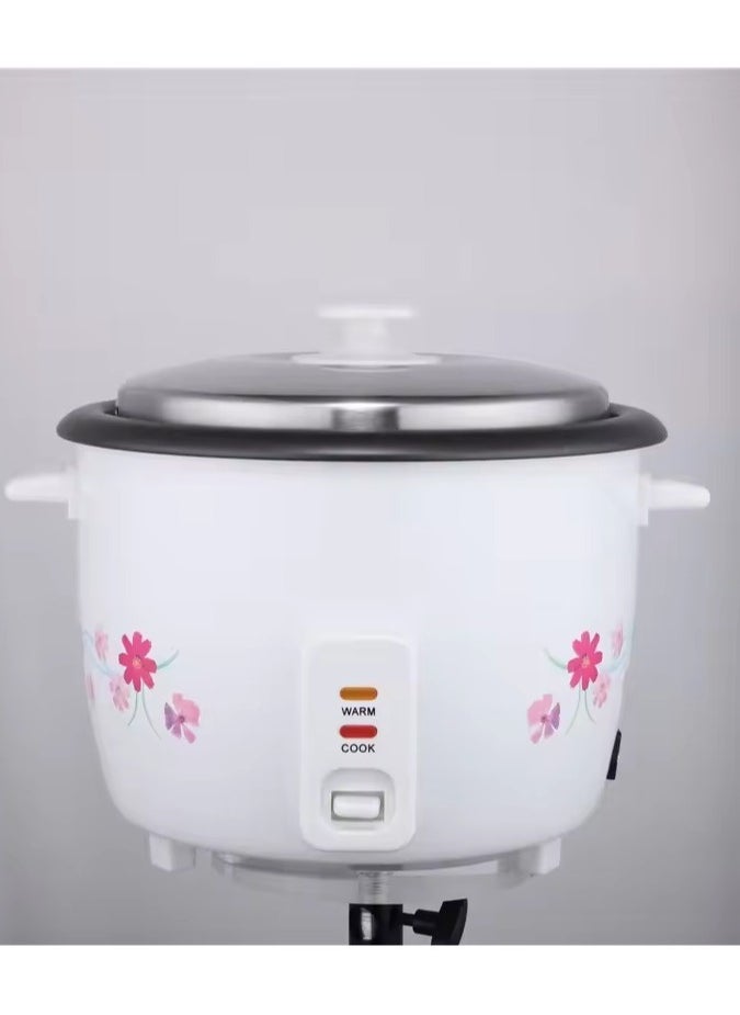 3 in 1 Rice Cooker 1.5L, One Key Start Electric Rice Cooker With Steaming Basket