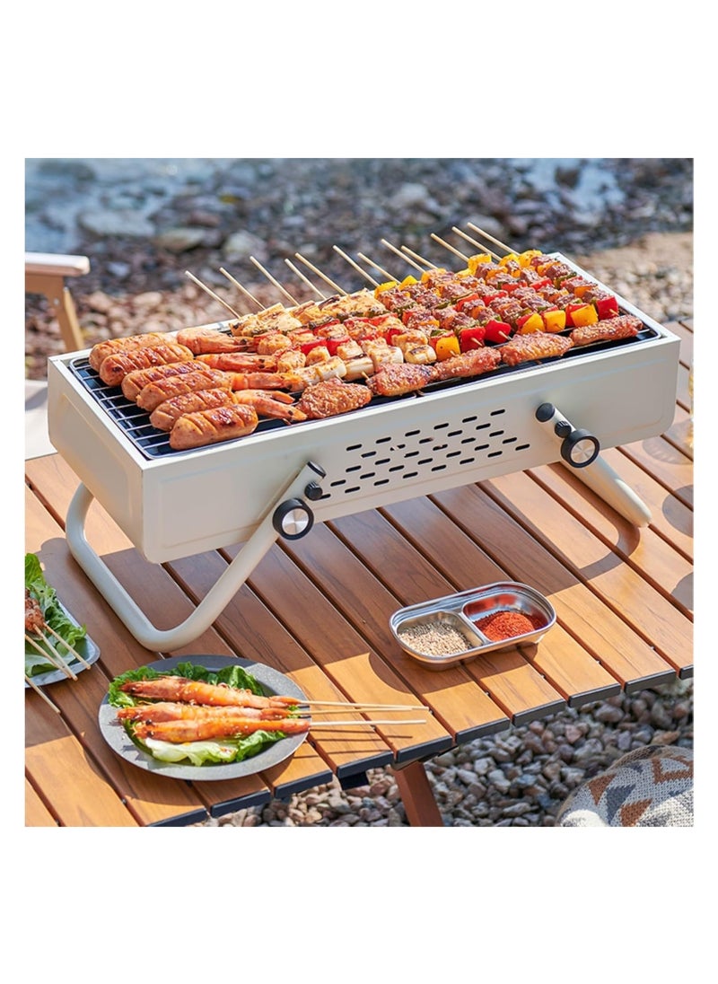 Portable outdoor charcoal grills home barbecue grill barbecue grill barbecue grill small barbecue grill portable folding barbecue grill for outdoor backyard picnic home