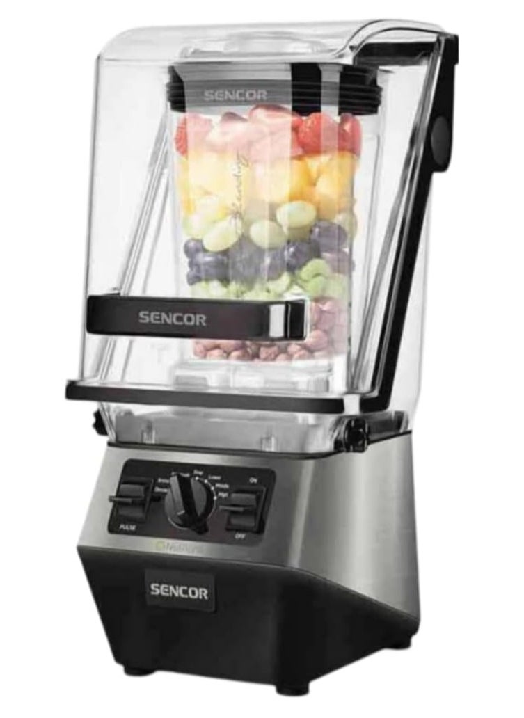 Powerful 2000W Blender with Nutri Intelligent Technology: Smoothies, Ice Crushing, & Nutrient Extraction, 7 Preset Programs, Anti-Noise Lid, Dishwasher Safe, Durable Tritan Jug & Titanium Blades