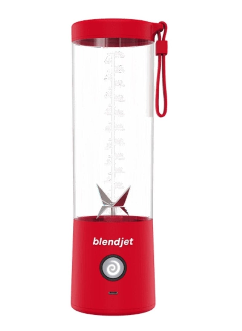 BlendJet Portable Blender for Smoothies & Shakes - 16oz BlendJet 2 Cordless Personal Small Blender, USB-C Rechargeable & Self Cleaning