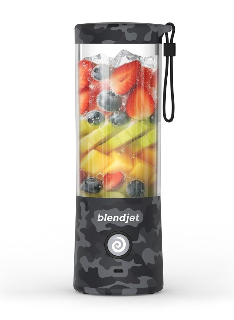 BlendJet Portable Blender for Smoothies & Shakes - 16oz BlendJet 2 Cordless Personal Small Blender, USB-C Rechargeable & Self Cleaning