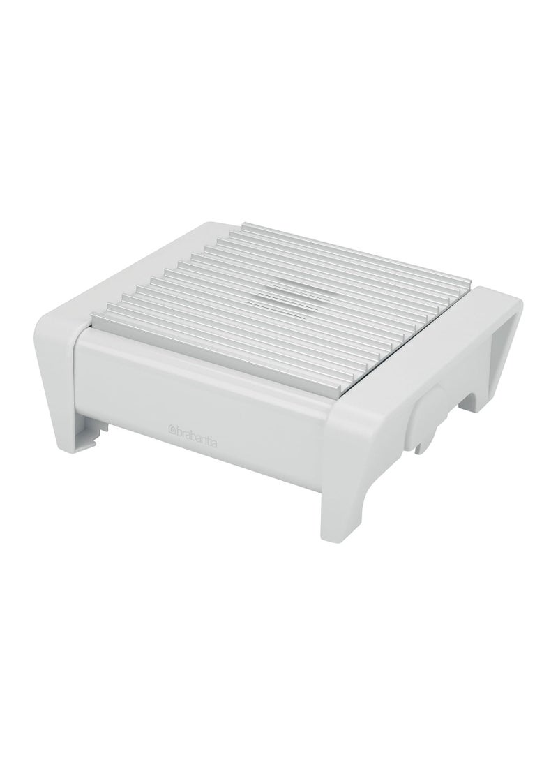 Brabantia Food Warmer, 1 Burner - White With Grey Grill