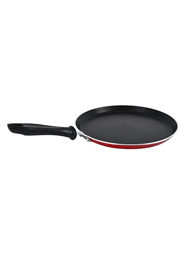 Tawa Curved Edge Pan, 27 cm, Black