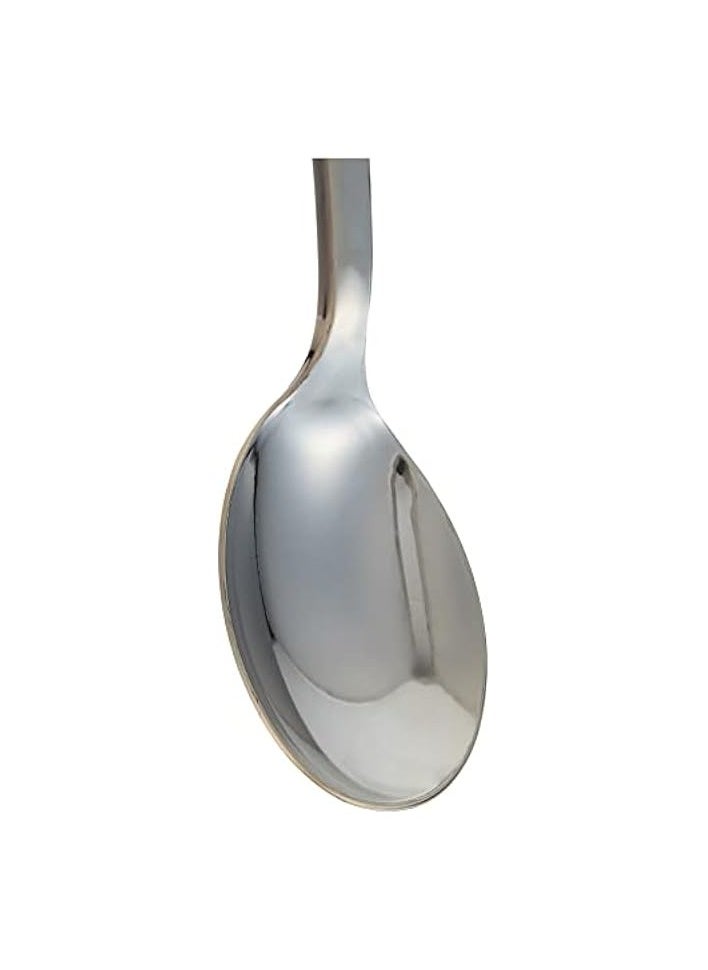 Silver Color Spoons Set, 30 Pieces,Silver