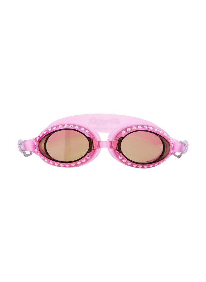 Peaceful Pink Tranquility Swim Goggles