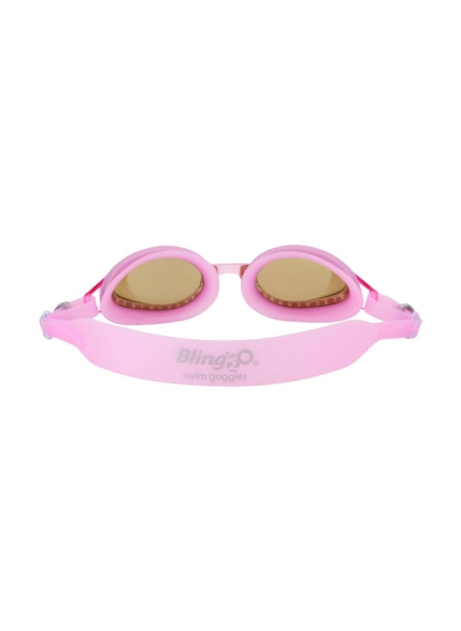 Peaceful Pink Tranquility Swim Goggles