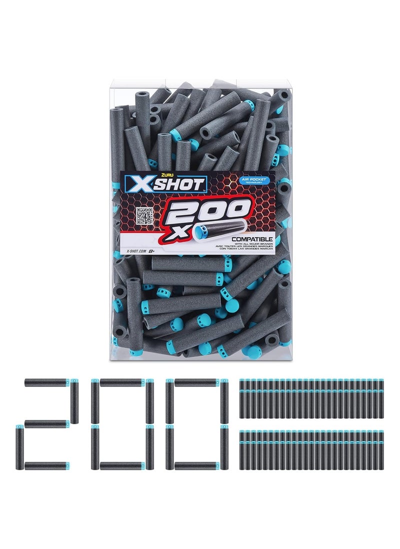 200 Pack Refill Darts | Ultimate Ammo for Nonstop Action | Compatible & High-Performance