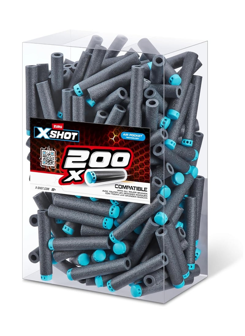 200 Pack Refill Darts | Ultimate Ammo for Nonstop Action | Compatible & High-Performance