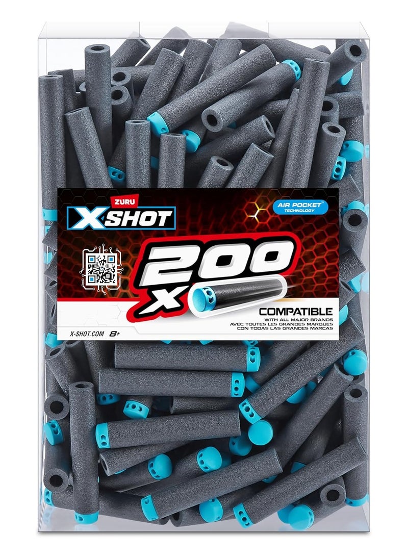 200 Pack Refill Darts | Ultimate Ammo for Nonstop Action | Compatible & High-Performance