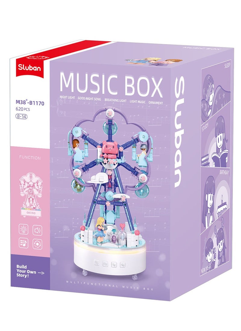 SLUBAN HAPPY STAR MUSIC BOX (620PCS)