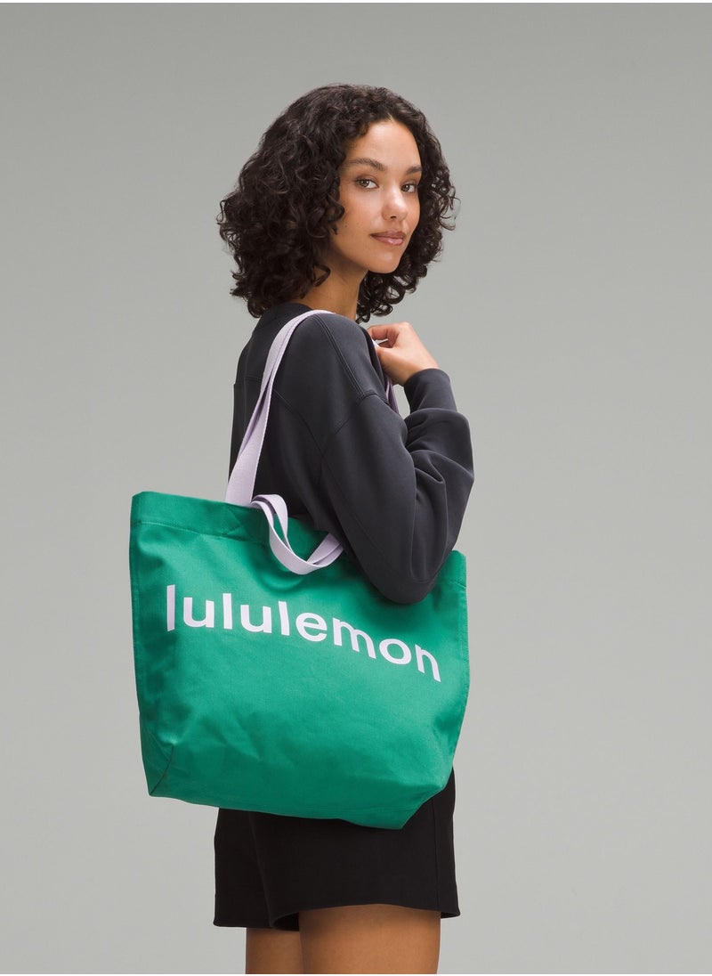 Lululemon Double-Handle Double Handle Canvas Handbag Water Repellent