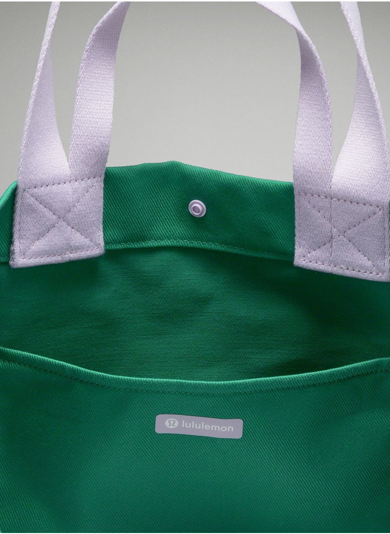 Lululemon Double-Handle Double Handle Canvas Handbag Water Repellent