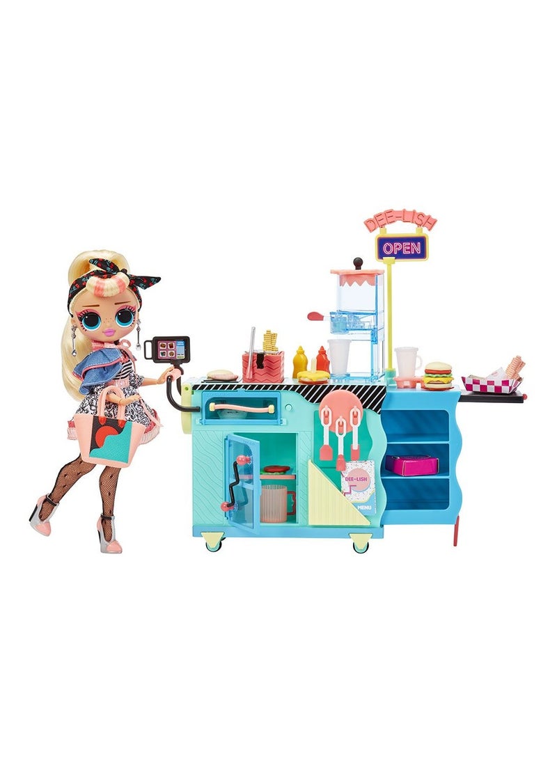 OMG Miss Sundae To Go | Diner Fun Playset | Unbox, Style & Play