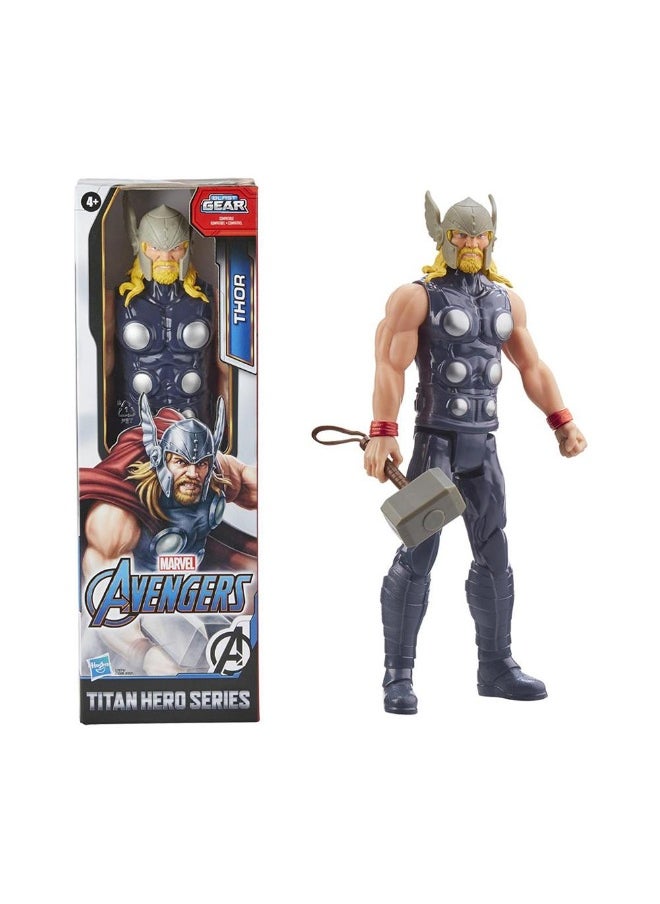 Marvel Titan Hero Series Blast Gear Thor Action Figure (30 Cm)