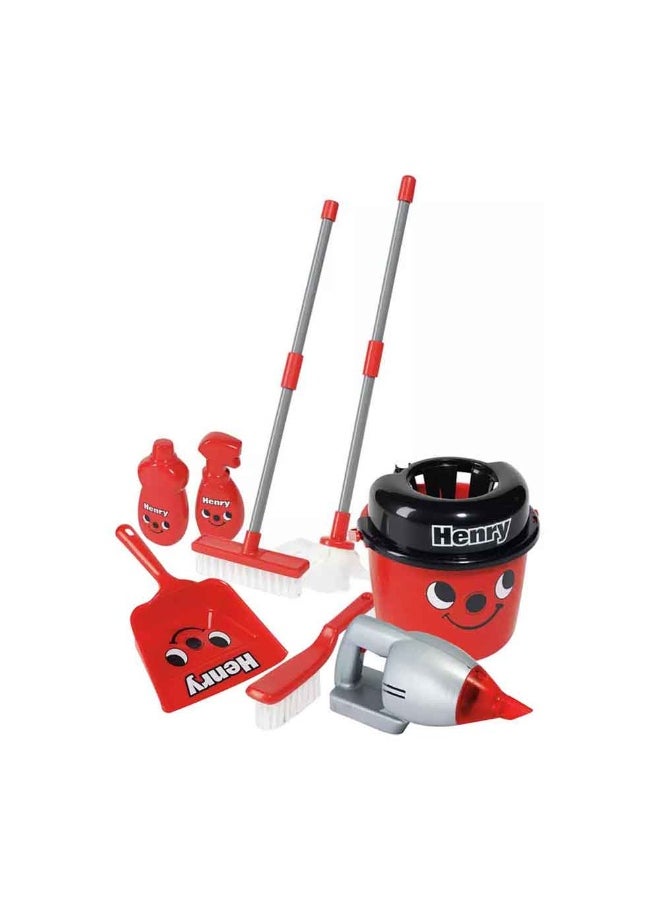Henry Deluxe Cleaning Trolley Set (Red)