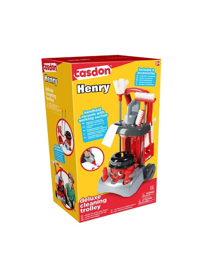 Henry Deluxe Cleaning Trolley Set (Red)