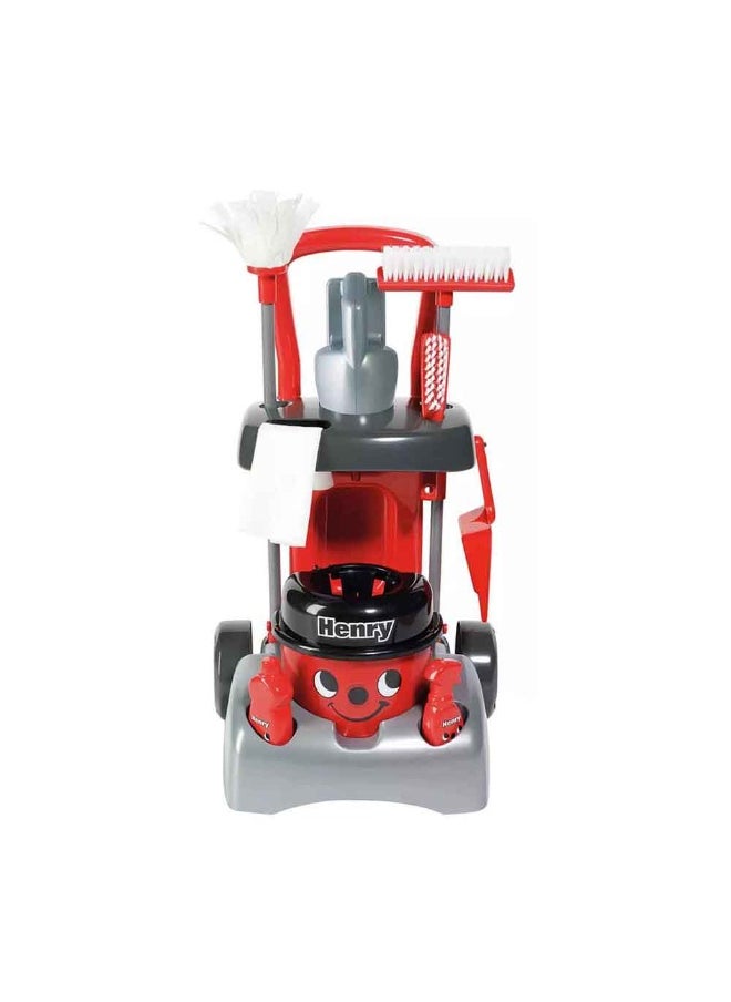 Henry Deluxe Cleaning Trolley Set (Red)