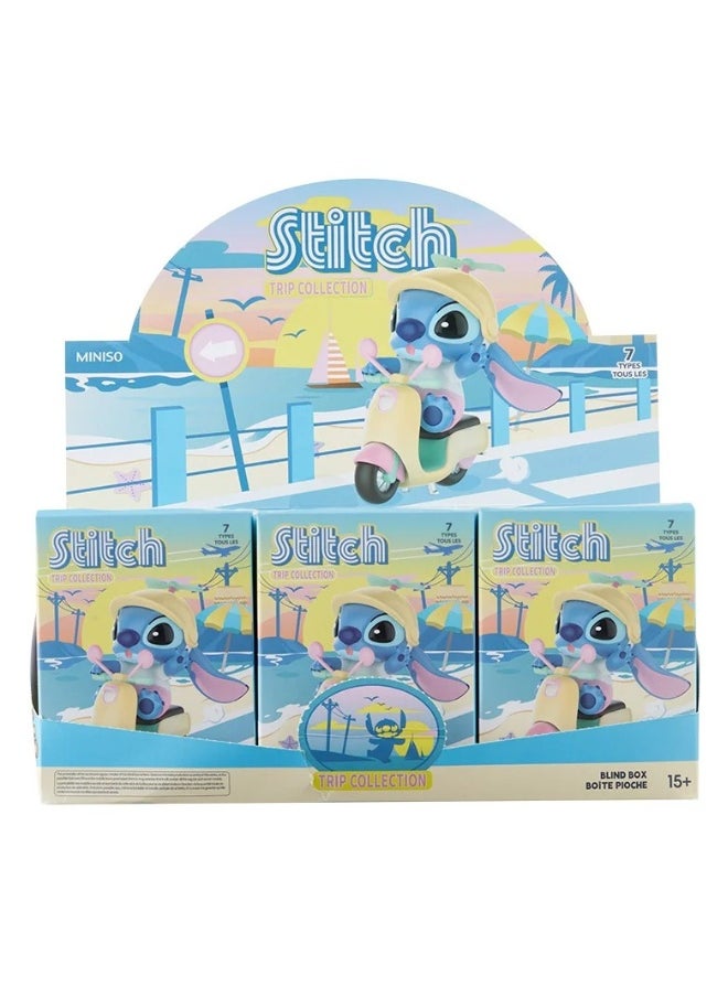 Genuine MINISO Disney Stitch Swim Series Blind Box - 3PC Set