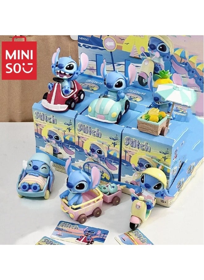 Genuine MINISO Disney Stitch Swim Series Blind Box - 3PC Set