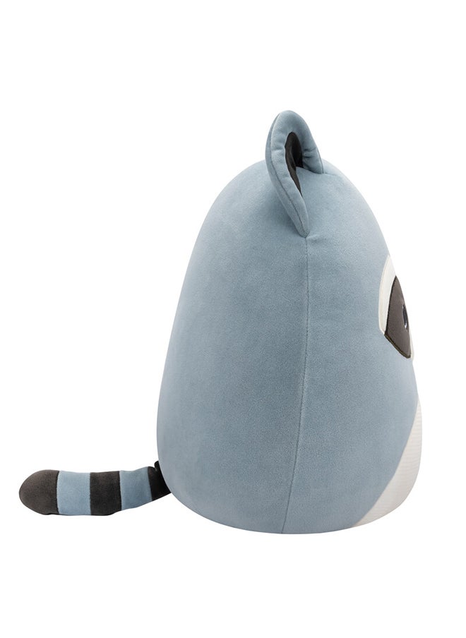 Little Plush 7.5 inch Rocky Grey Raccoon with White Corduroy Belly Officially Licensed Kellytoy Plush Toy Colorful Soft Gift for Kids Girls & Boys Washable Squishy Stuff Toy Multicolor All Age