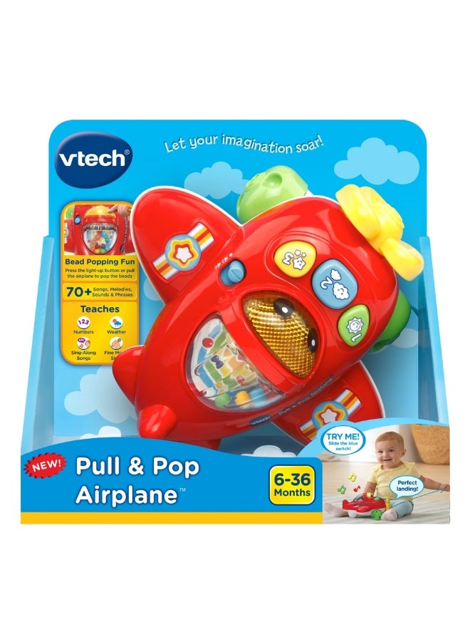 Pull & Pop Aeroplane