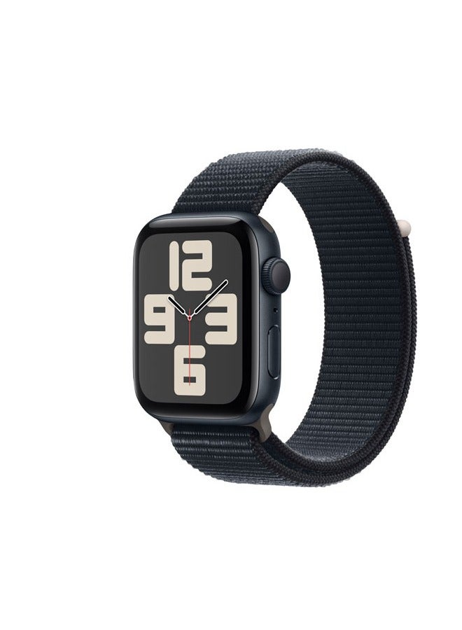 Watch SE (2024) GPS 40mm Midnight Aluminium Case With Ink Sport Loop Midnight