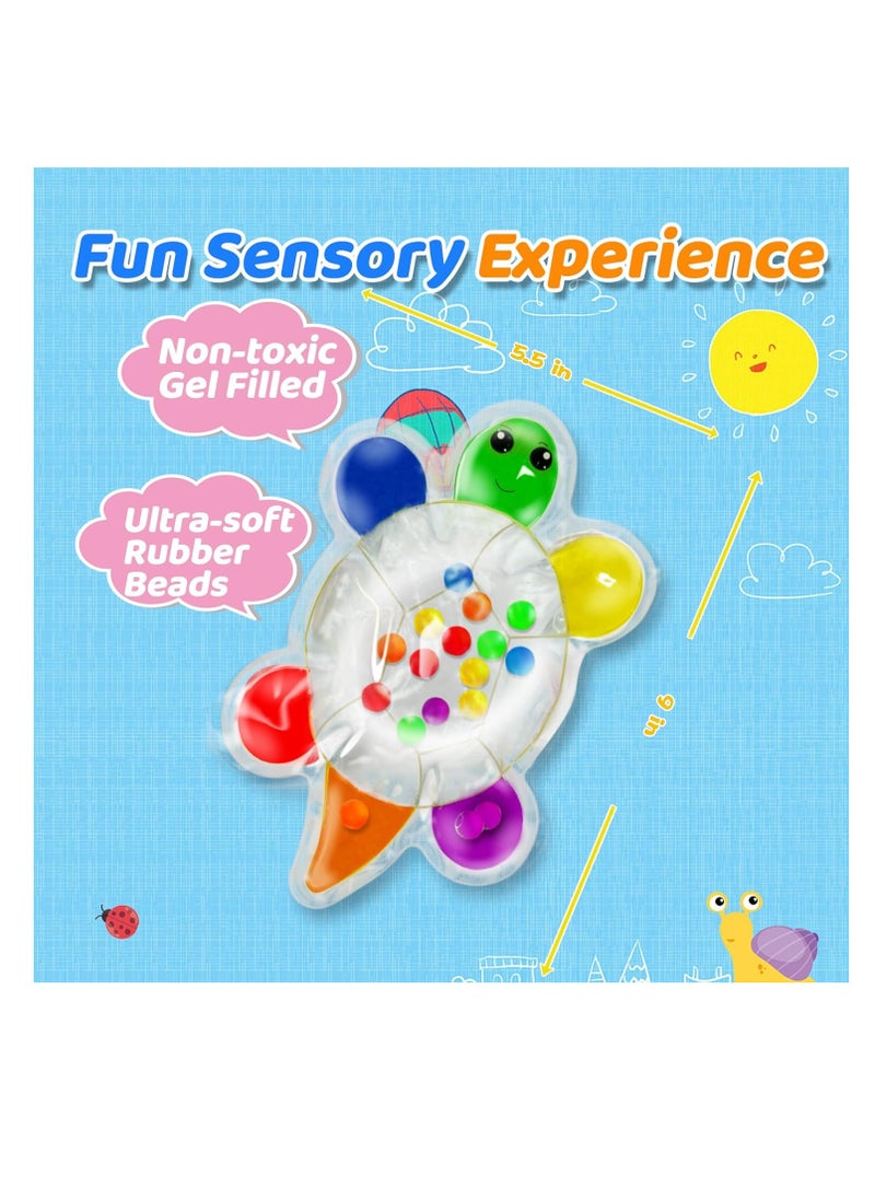 Color Sorting Sensory Toys for Toddlers: Fine Motor Skills Game for Preschool Learning Activities, Educational Color Matching Montessori Toys, Quiet Calm Down Item for Kids Boys Girls