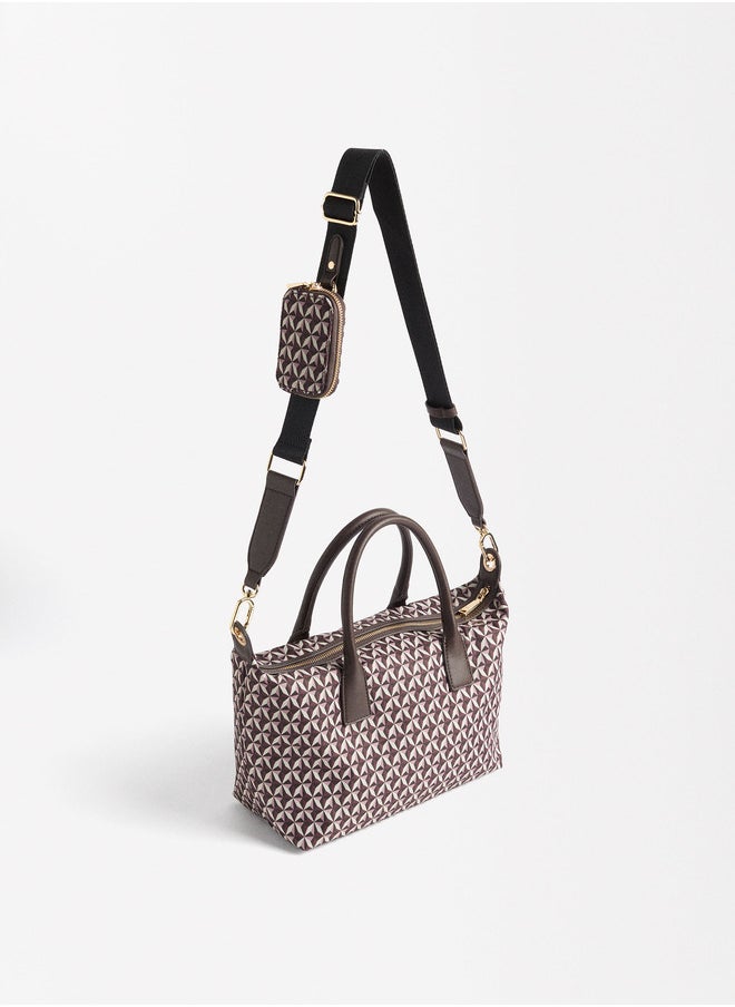 PRINTED NYLON TOTE BAG