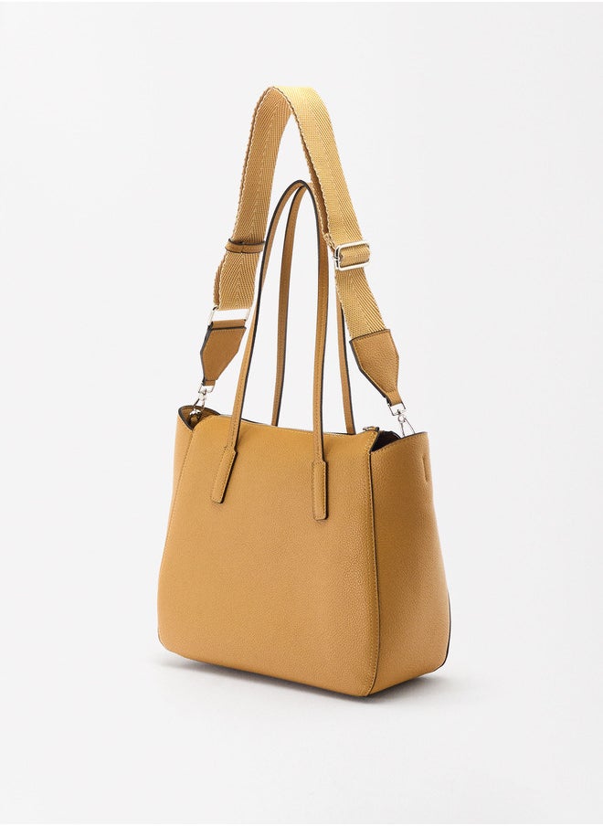 SHOPPER BAG WITH STRAP