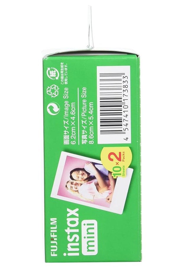 Fujifilm 20-Sheet Instax Film Photo Paper