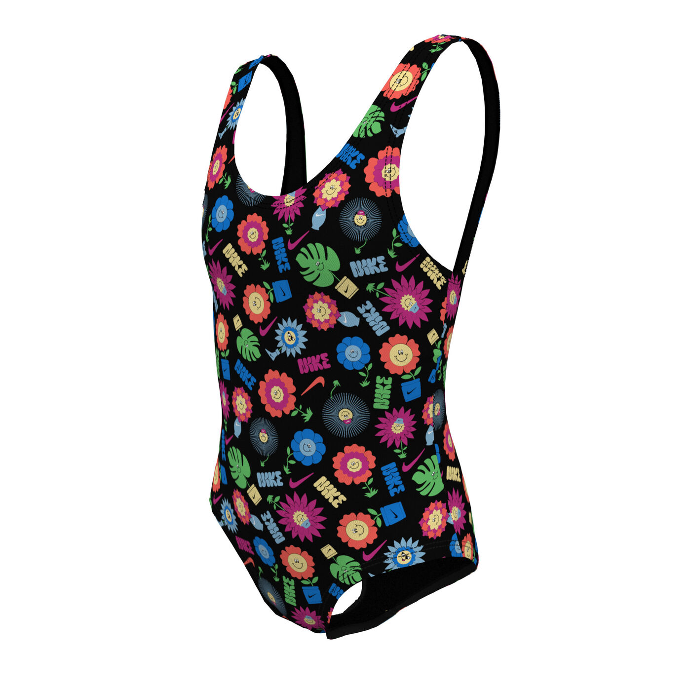 Kids' U-Back One-Piece Swimsuit