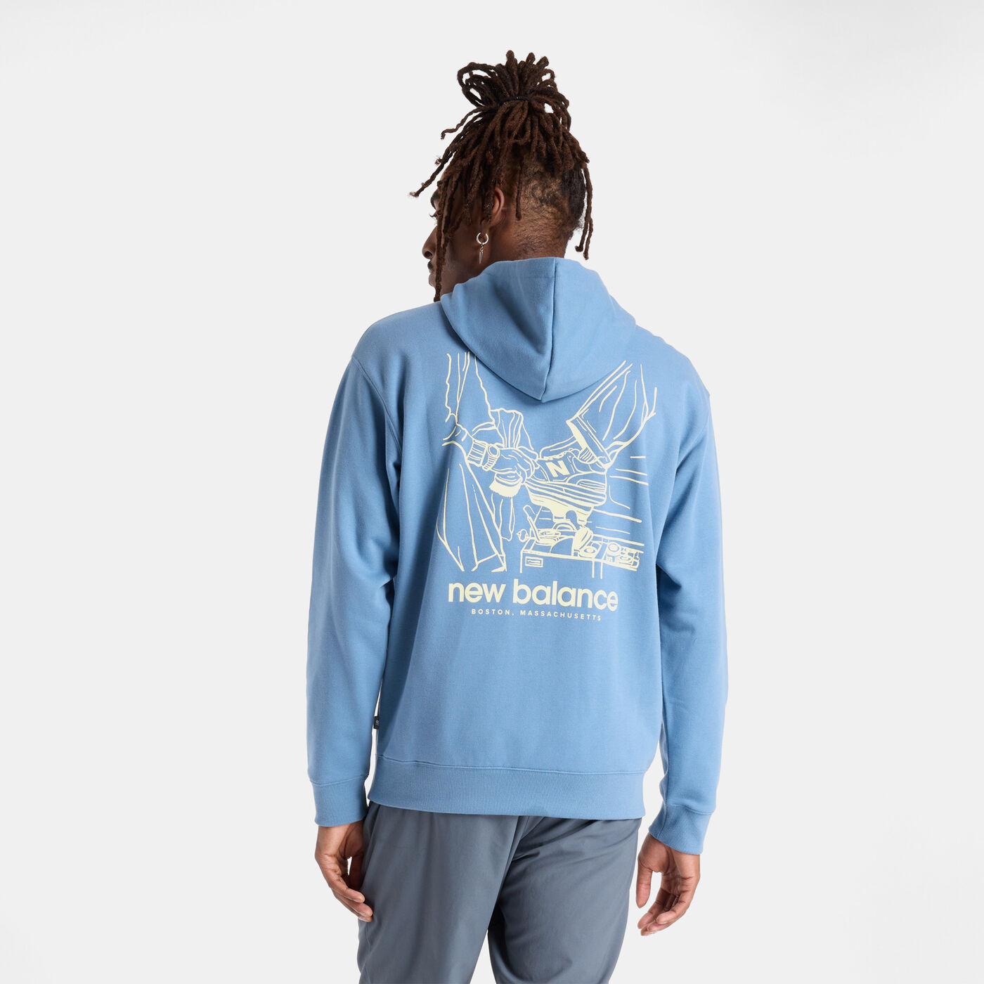 Men's French Terry Shine Hoodie