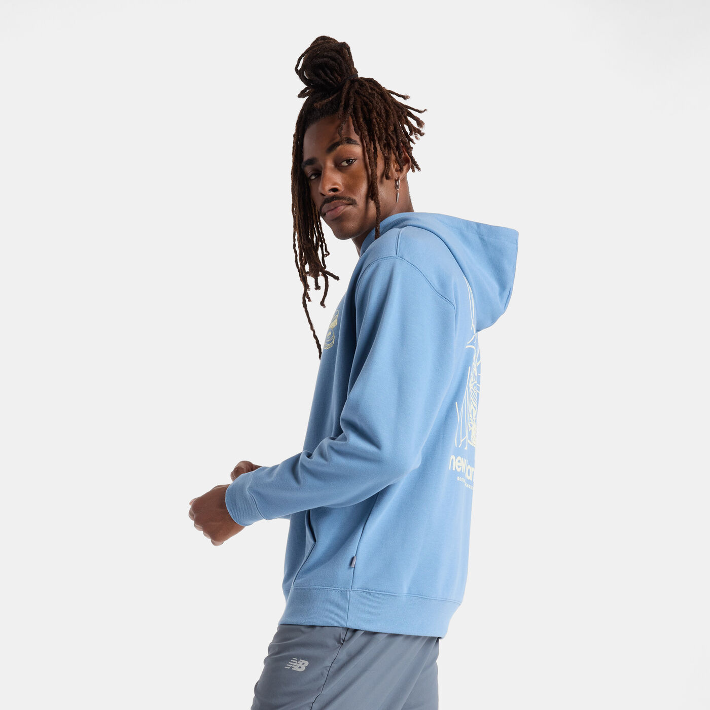 Men's French Terry Shine Hoodie