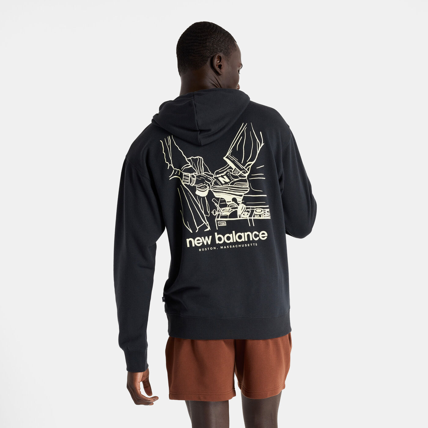 Men's French Terry Shine Hoodie