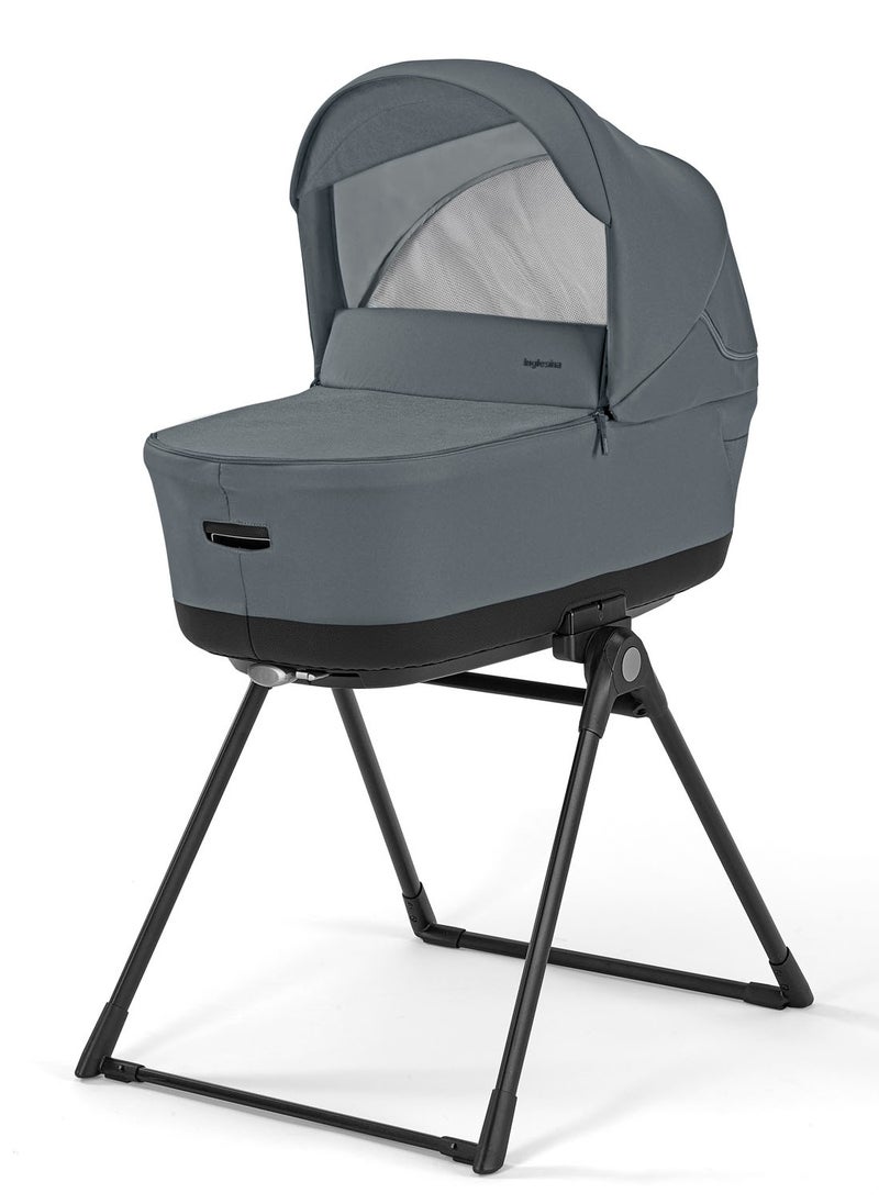 Inglesina Electa Full Set Bassinet+Seat Unit+Car Seat+Standup  (UNION GREY