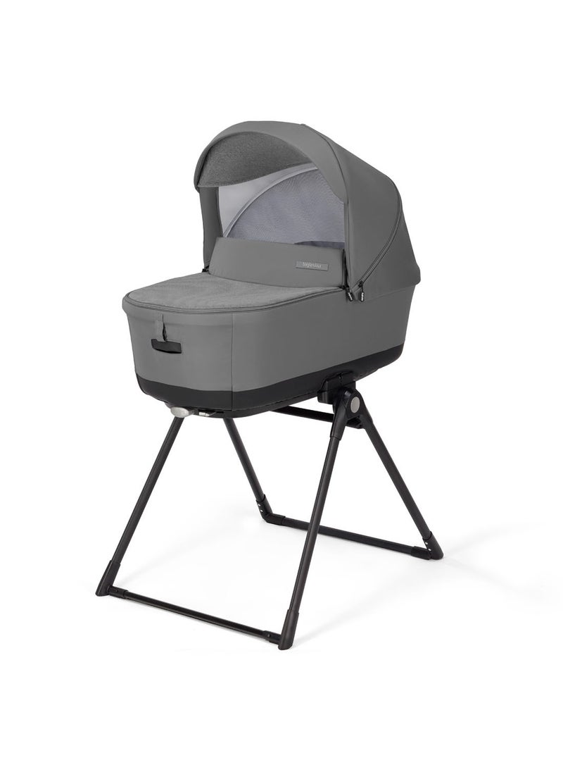 Inglesina Electa Full Set Bassinet+Seat Unit+Car Seat+Standup  (CHELSEA  GREY