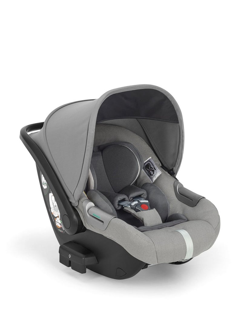 Inglesina Aptica Full Set Bassinet+Seat Unit+Car Seat+Standup  (SATIN GREY)