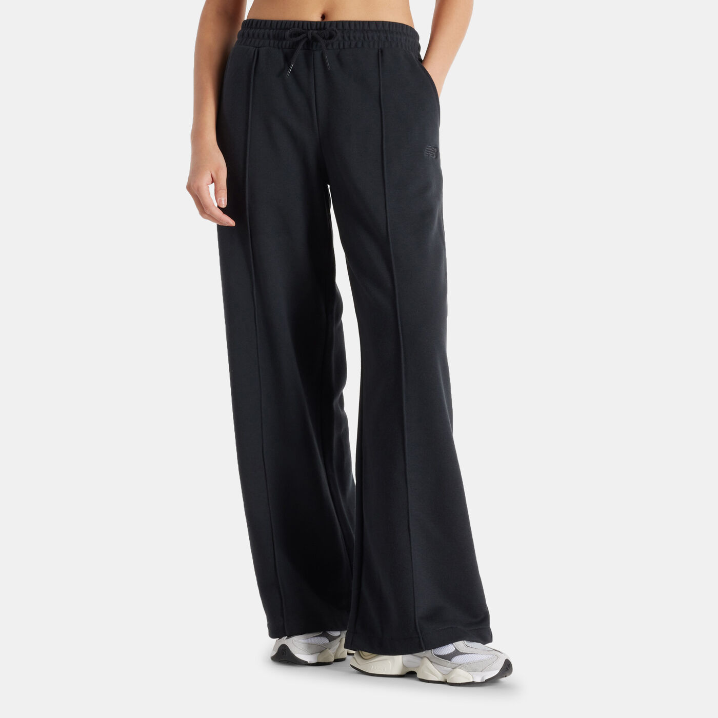 Women's French Terry Wide Leg Pants