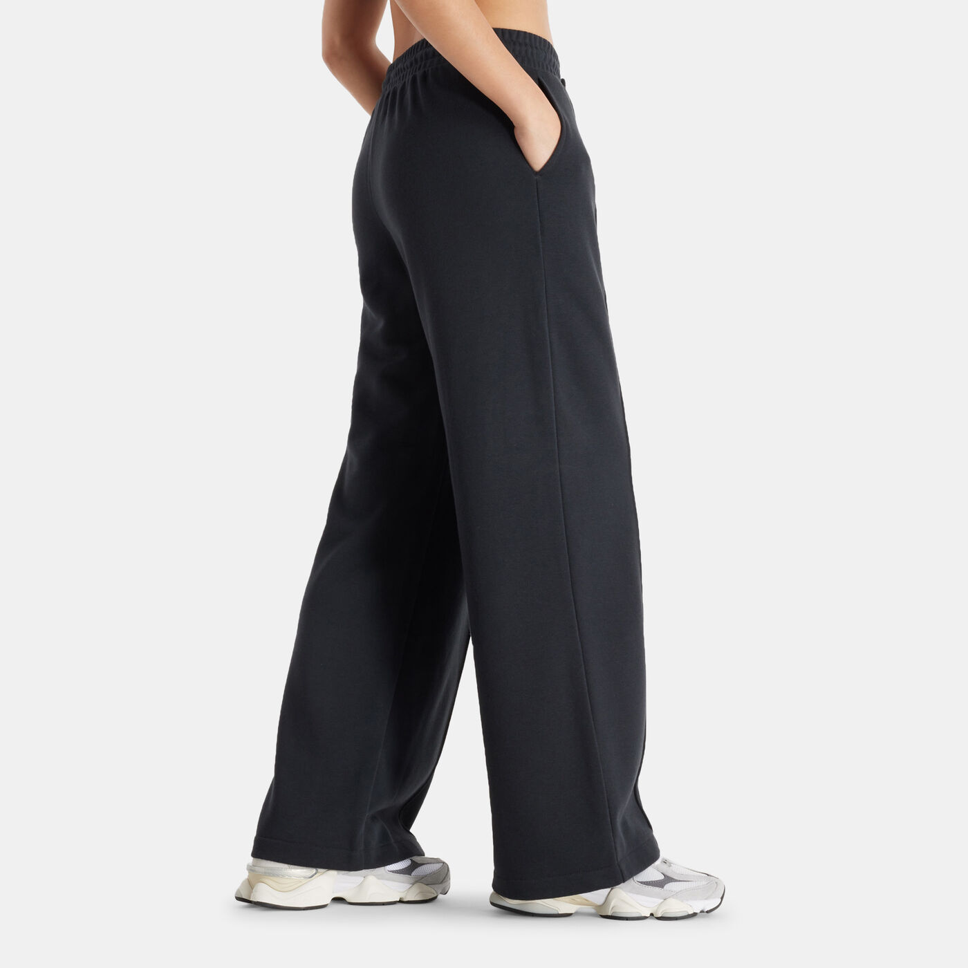 Women's French Terry Wide Leg Pants