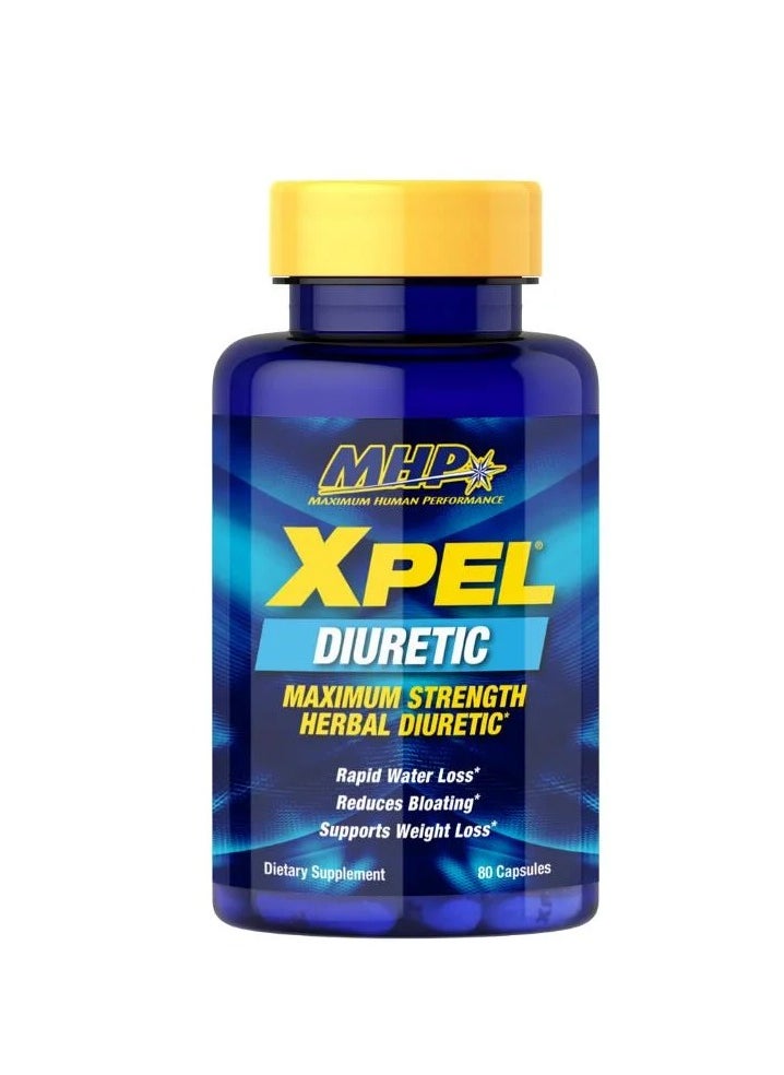 MHP Xpel Diuretic – Maximum Strength Herbal Diuretic for Rapid Water Loss and Weight Management