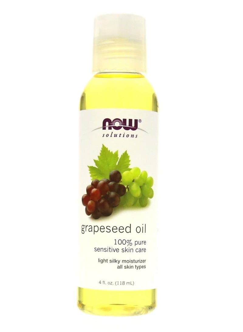 100% Pure Grapeseed Oil 118ml (Pack of 3)