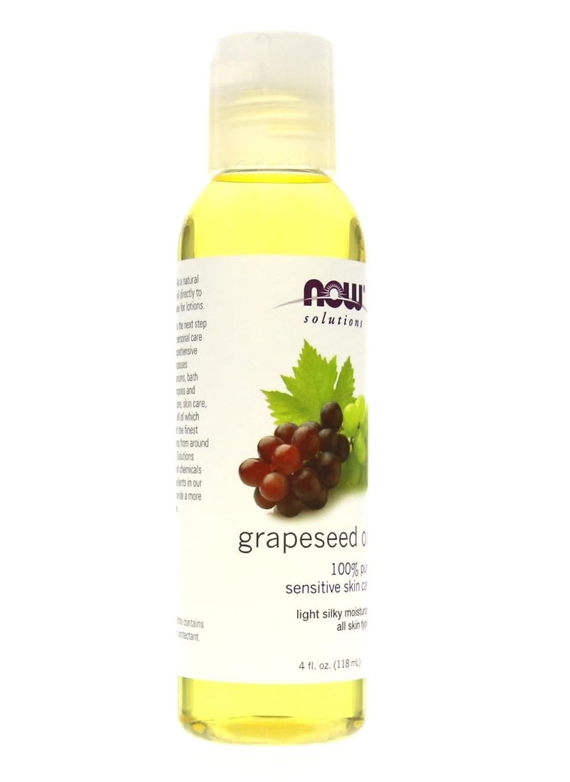 100% Pure Grapeseed Oil 118ml (Pack of 3)