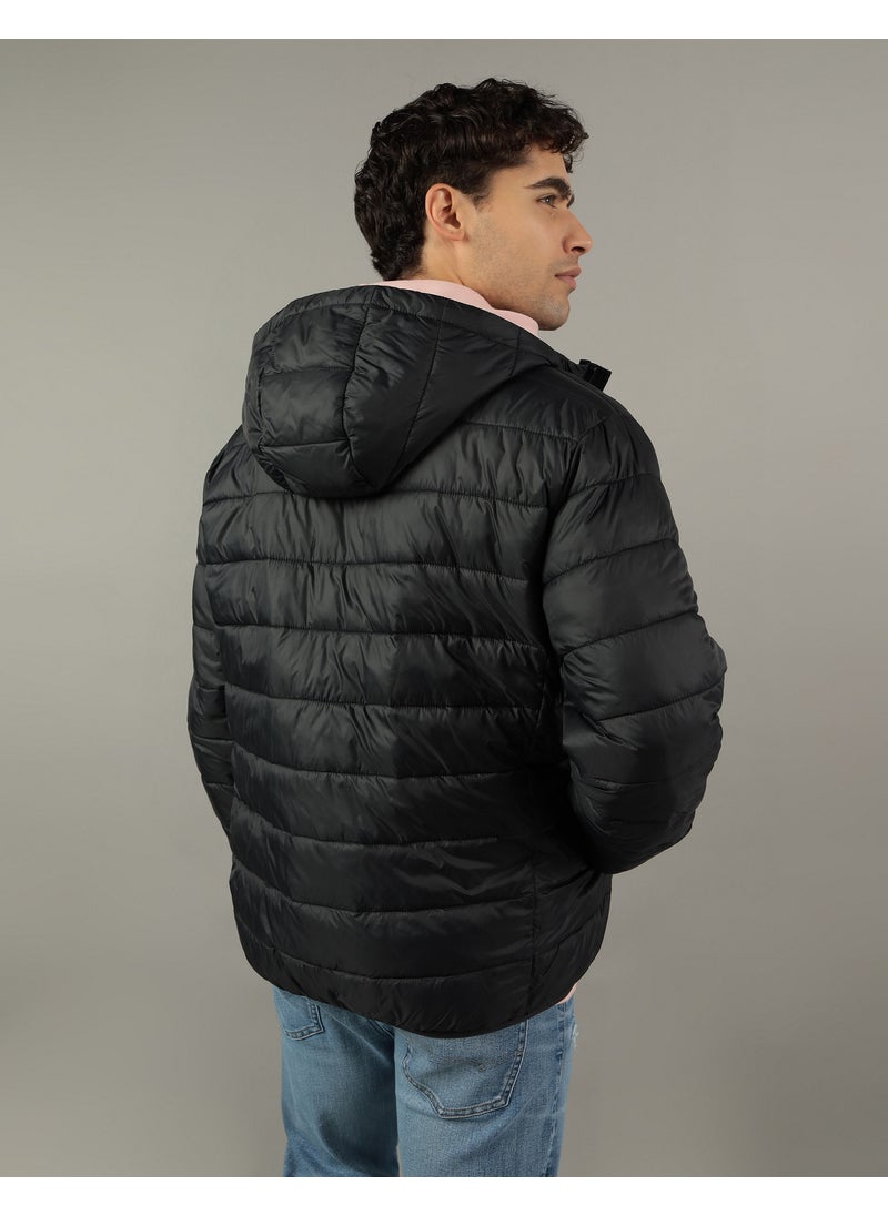 Zip Through Puffer Jacket