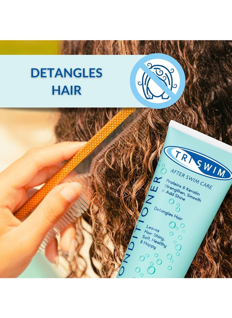 Moisturizing Hair Regenerating Conditioner For Swimmers Lychee Mango 250ml