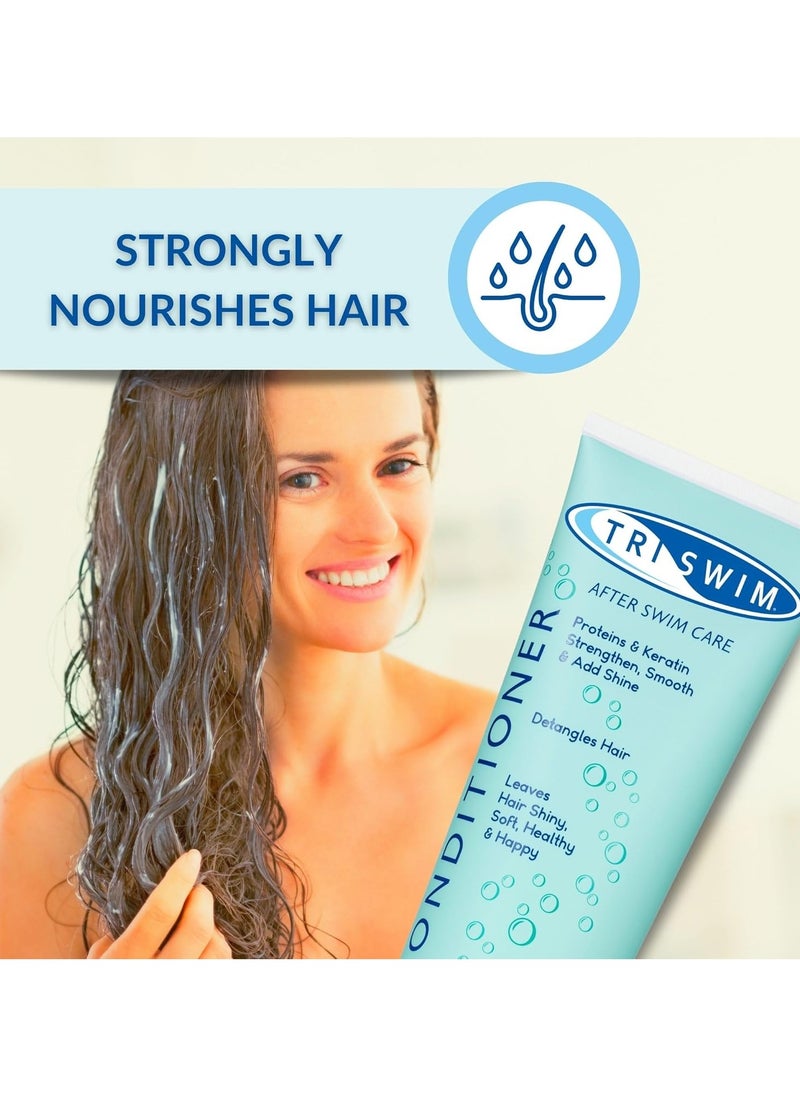 Moisturizing Hair Regenerating Conditioner For Swimmers Lychee Mango 250ml