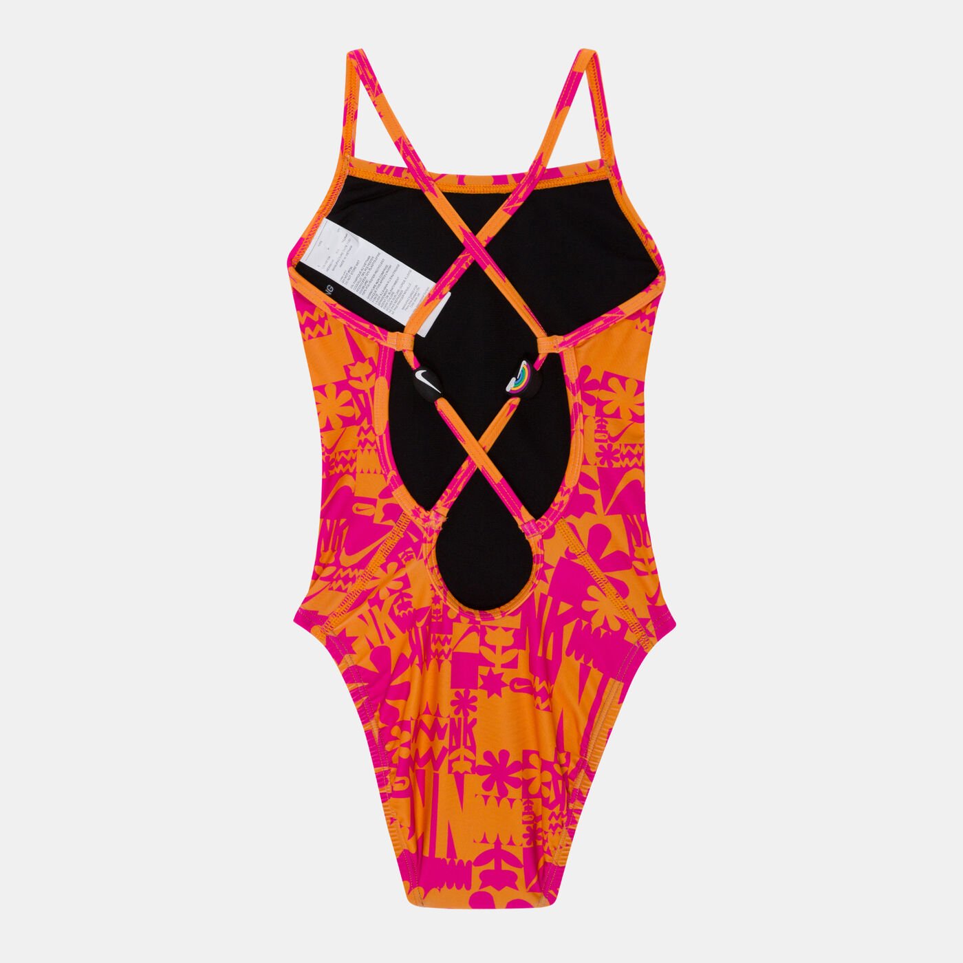 Kids' Lace Up Back One-Piece Swimsuit